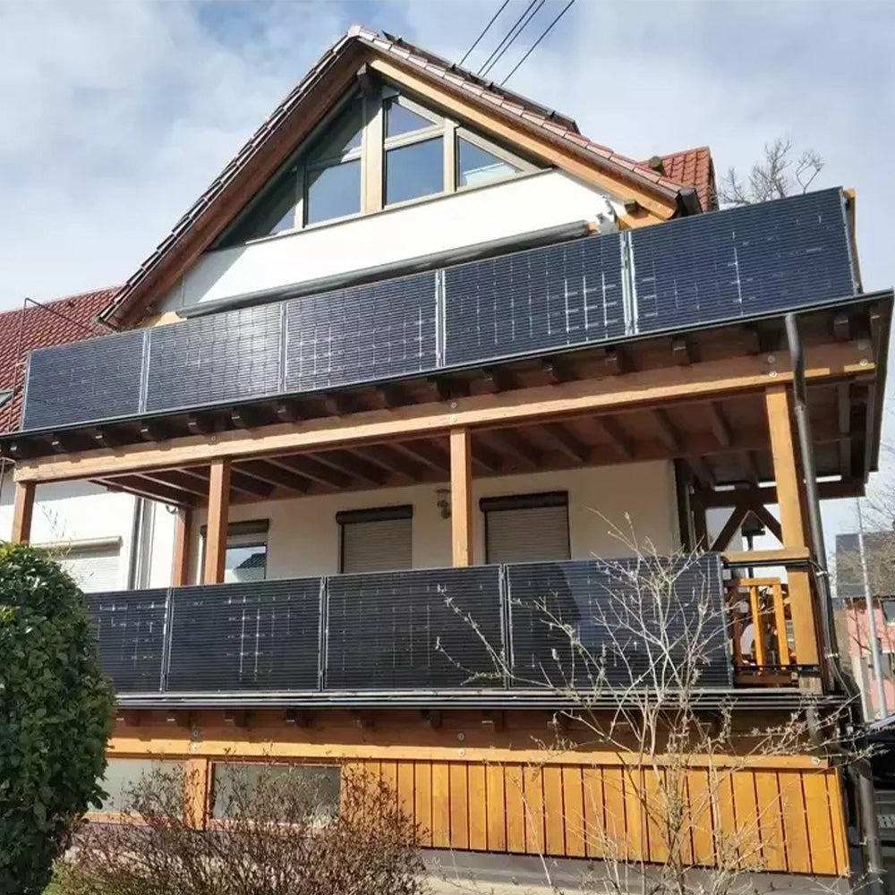 WISER energy photovoltaic panel Balcony solar system