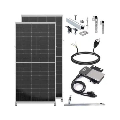 WISER energy photovoltaic panel Balcony solar system