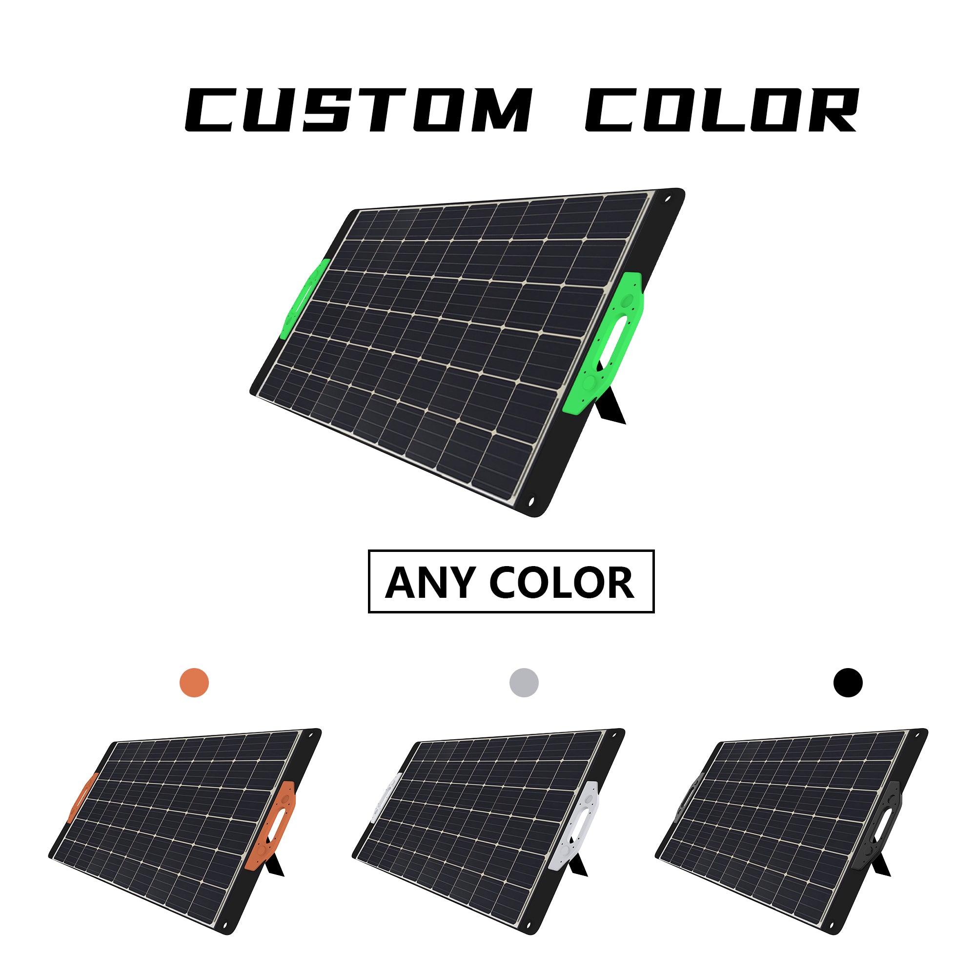 WISER Energy Portable Solar kit 100W solar panel 1500W power station for camping