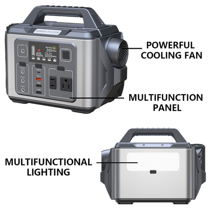 WISER Energy Portable Solar Power Station Generator BP013 Custom Wattage