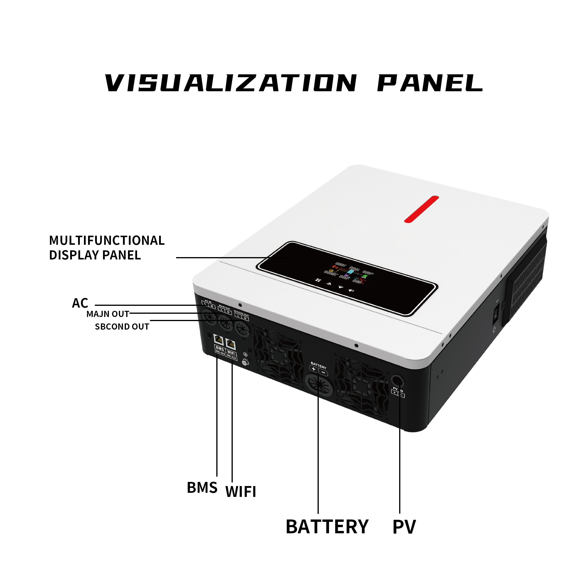 WISER Energy Solar Hybrid Inverter 4.2KVA 4.2KW BR025