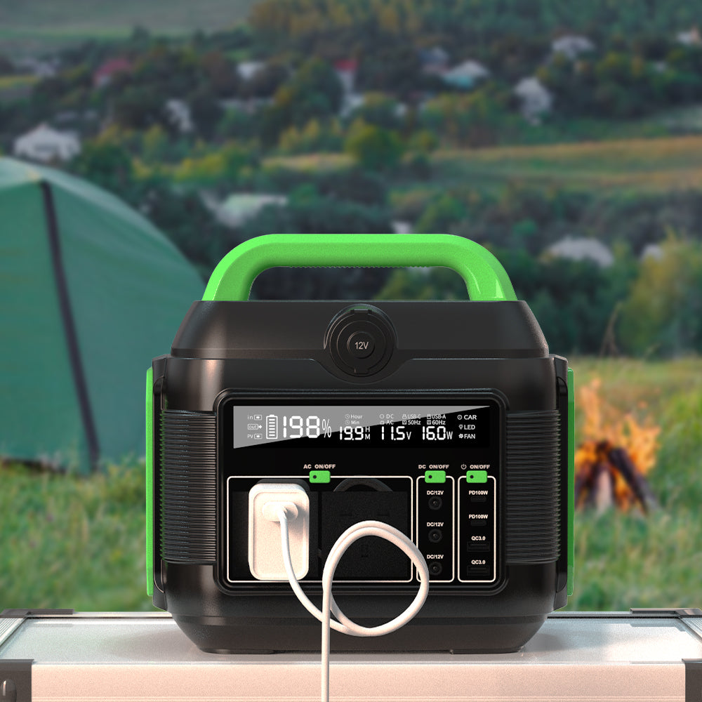 WISER Energy Power Station Best Portable Generator For Home Backup 600W 576Wh BP009