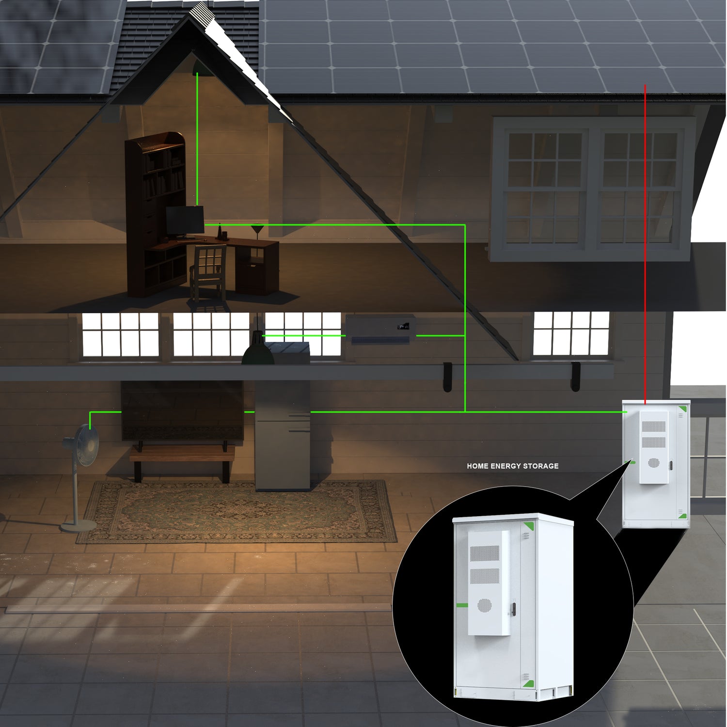 WISER Lithium Battery Home Energy Storage System Easy To Use